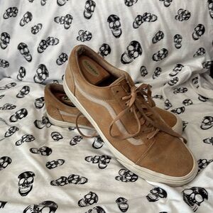 VANS Unisex OLD SKOOL (PIG SUEDE) Tan Brown